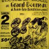 FESTIVAL ROCK AU GRAND BOURREAU ‎– Flyer de concert (1988)